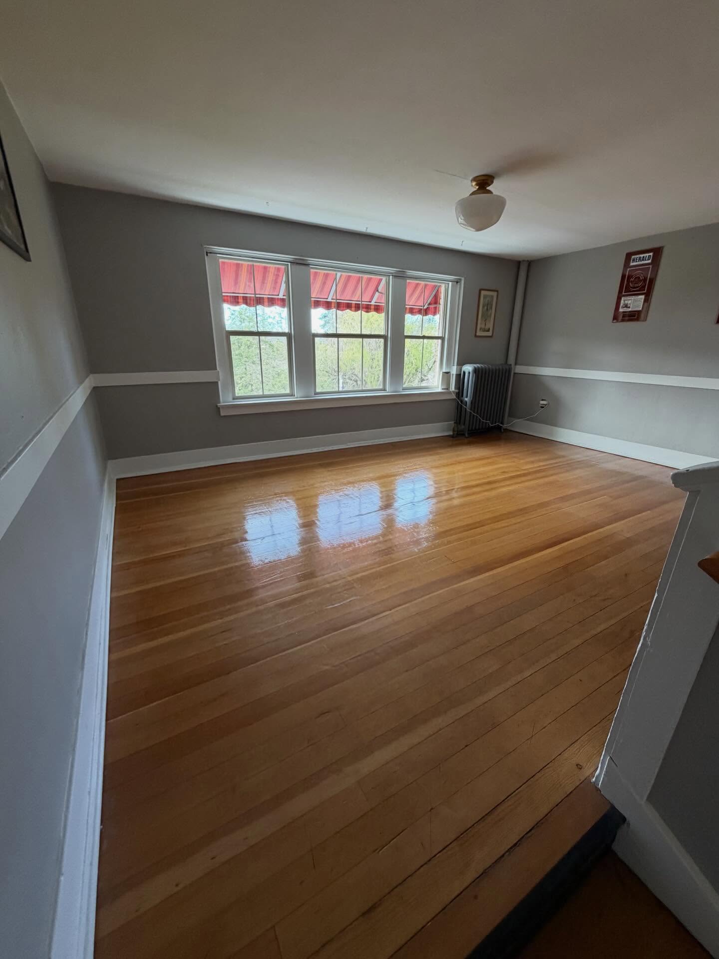 Who doesn’t love a freshly waxed floor…. Fun refresh coming soon….
