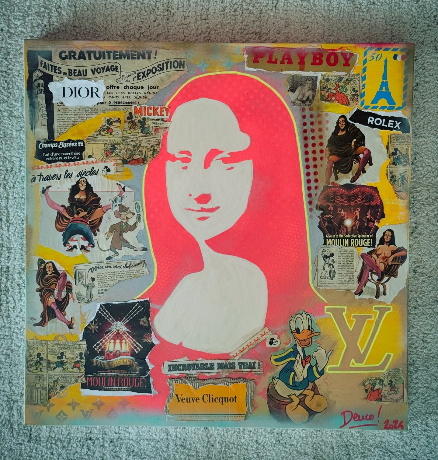 #popart #popartartist #parispopart #genevepopart #saintropezpopart