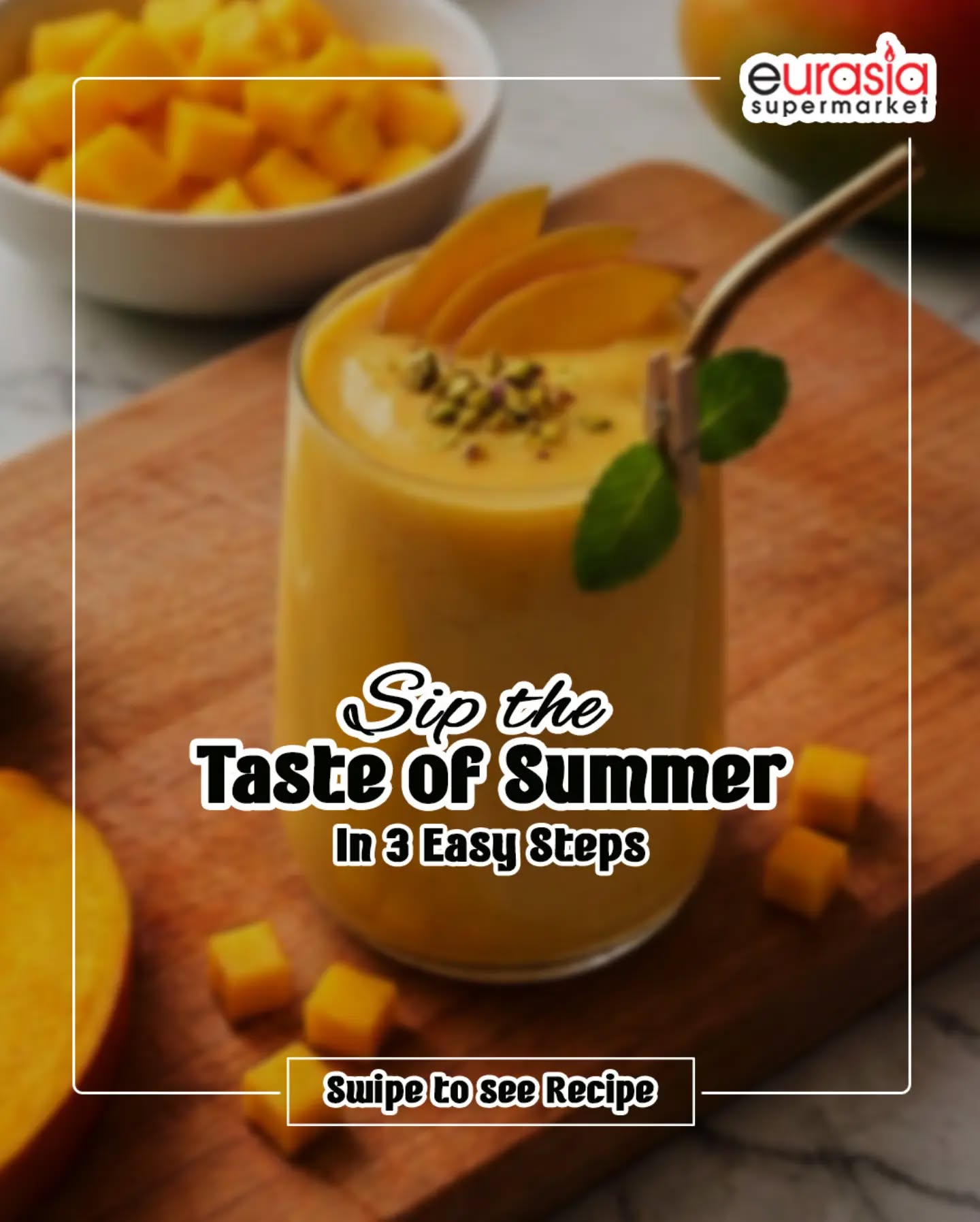 Summer = Mango Milkshake ?✨
.
Make it fresh using Alphonso or Kesar mangoes from Eurasia. ?
.
Available now at great prices!
? Talbot St | Lucan | Adamstown
.
.
#MangoRecipes #MangoMilkshake #EurasiaSupermarket #MangoSeason #Mango