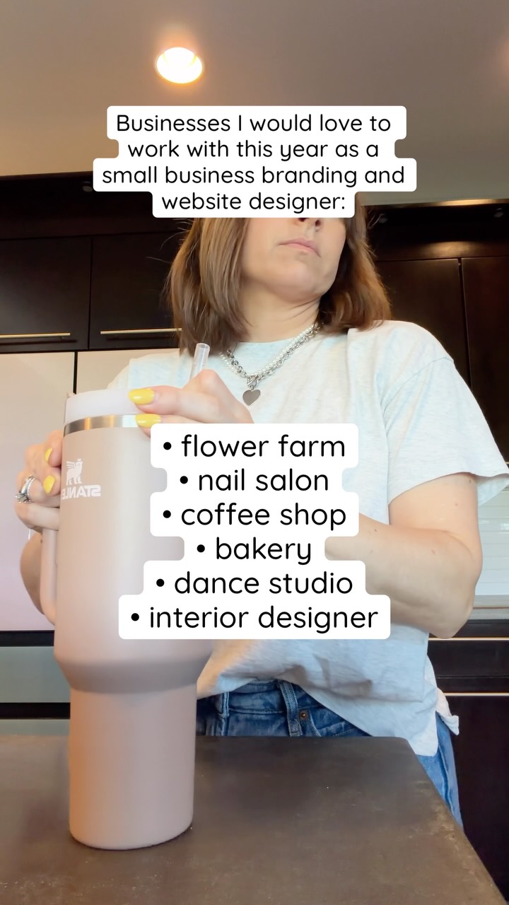 These business are on my bucket list ?
So if you’ve been thinking about taking the next step and upgrading to a professional and strategic brand or website, I would love to work with you!
Send me a message or check out my website for more info ☺️
#SmallBusinessBranding #SmallBusinessWebsite #SmallBusinessLogo #CreativeSmallBusiness #IowaSmallBusiness