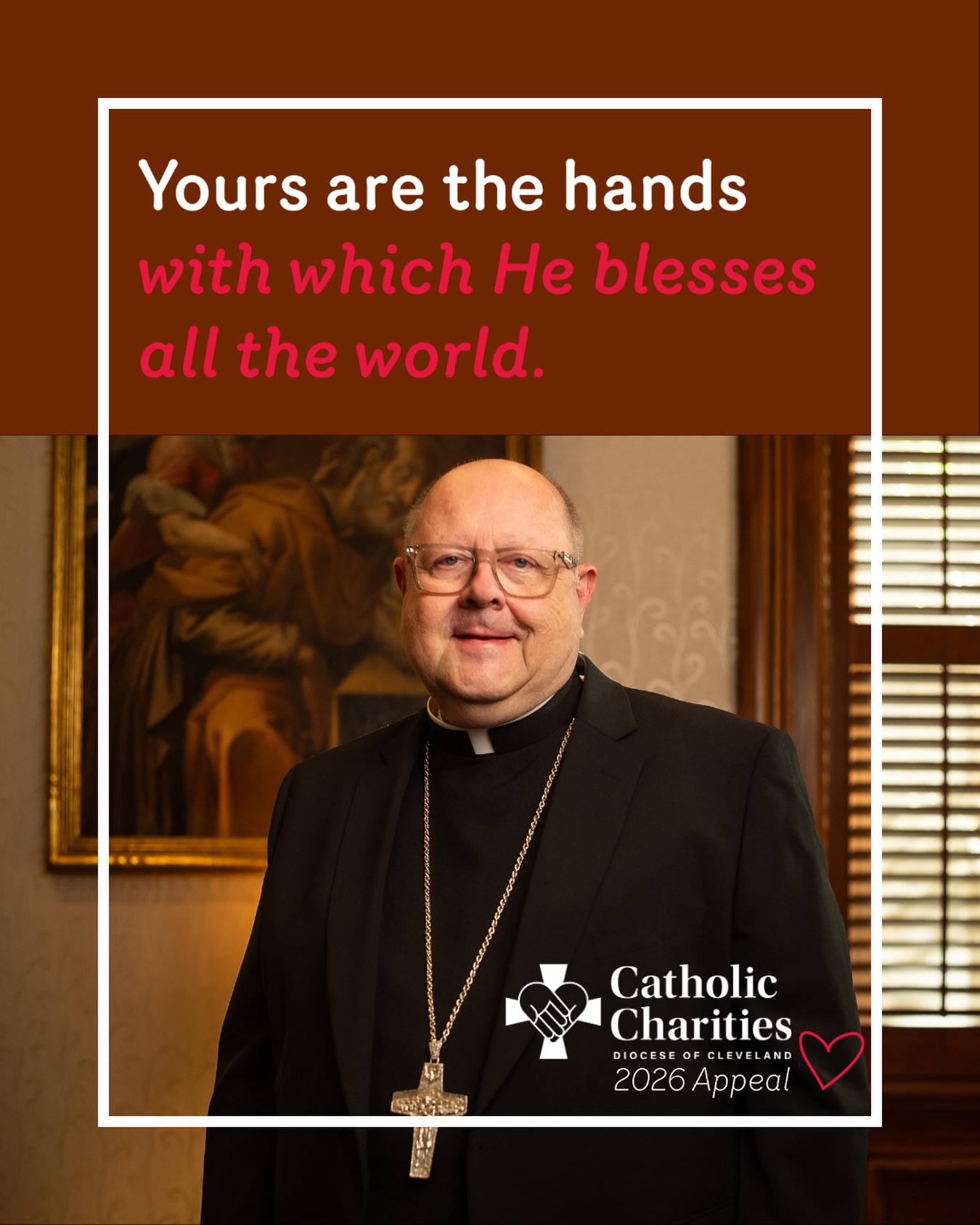 Thank you to all who have already supported the 2026 Catholic Charities Appeal. Your generosity continues to bring hope, healing, and compassionate care to individuals and families throughout Northeast Ohio. Our In-Pew Follow Up Appeal at Church of the Gesu is this weekend, June 6-7, and we invite those who have not yet made a gift to prayerfully consider participating. Through your support, Catholic Charities is able to provide food, shelter, emergency assistance, and life-changing services to those most in need. Together, we become the hands through which Christ blesses our communities. Together make a gift or learn more, please visit catholiccommunity.org/give.