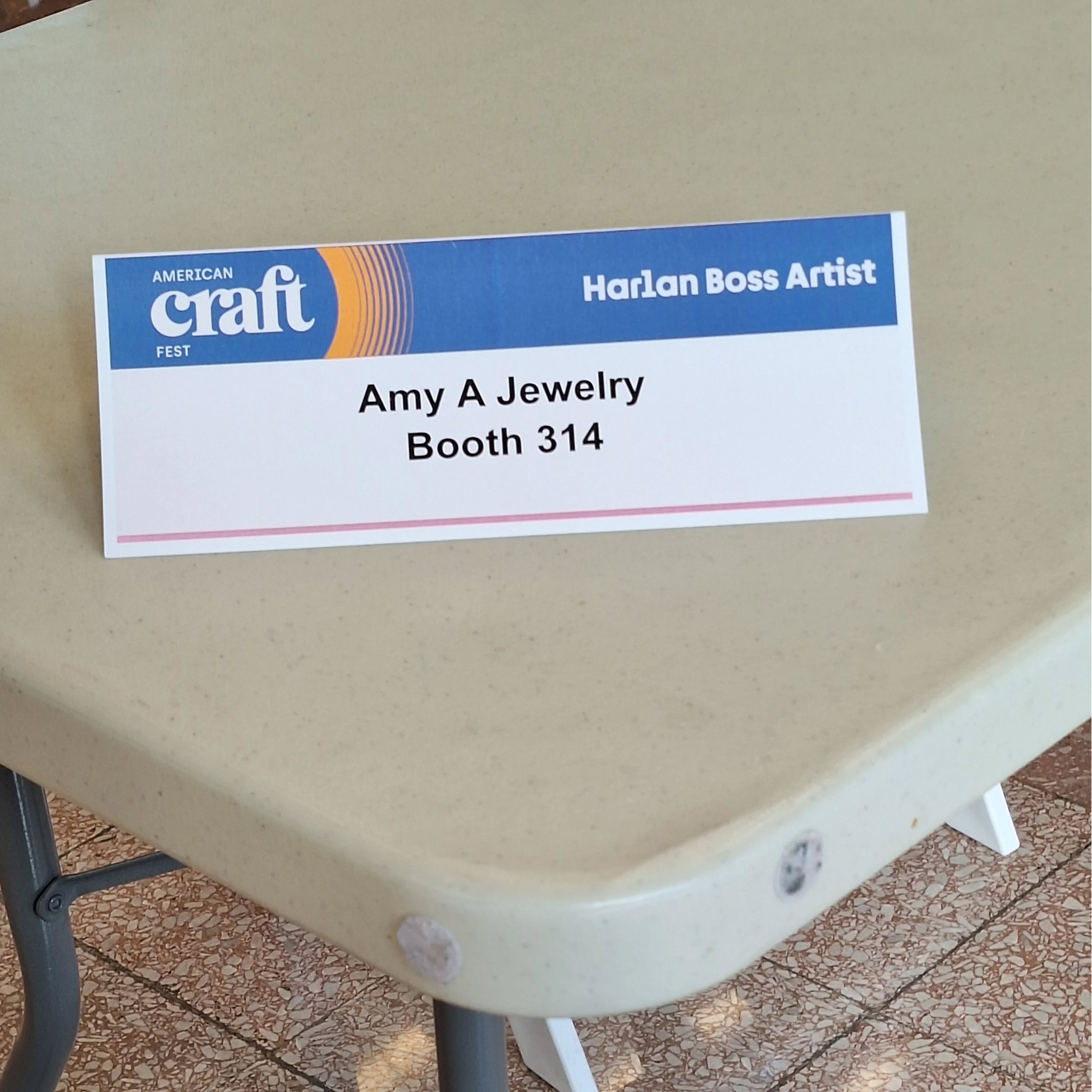As a 2026 Harlan Boss Foundation for the Arts Scholar awardee, I am honored and thrilled to be an exhibitor at the American Craft Council’s American Craft Fest St. Paul!
Taking place June 13-14, 2026 at Union Depot in St. Paul, MN, American Craft Fest is the summer’s best opportunity to discover craft from across the region. Participate in hands-on activities led by local arts organizations, shop work by over 50 artists, and enjoy food and beverages at this free, all-ages event.
I'll be in Booth 314!
https://craftcouncil.org/awards/harlan-boss-artists/
For more information and to register, visit craftcouncil.org/events/2026-american-craft-fest/