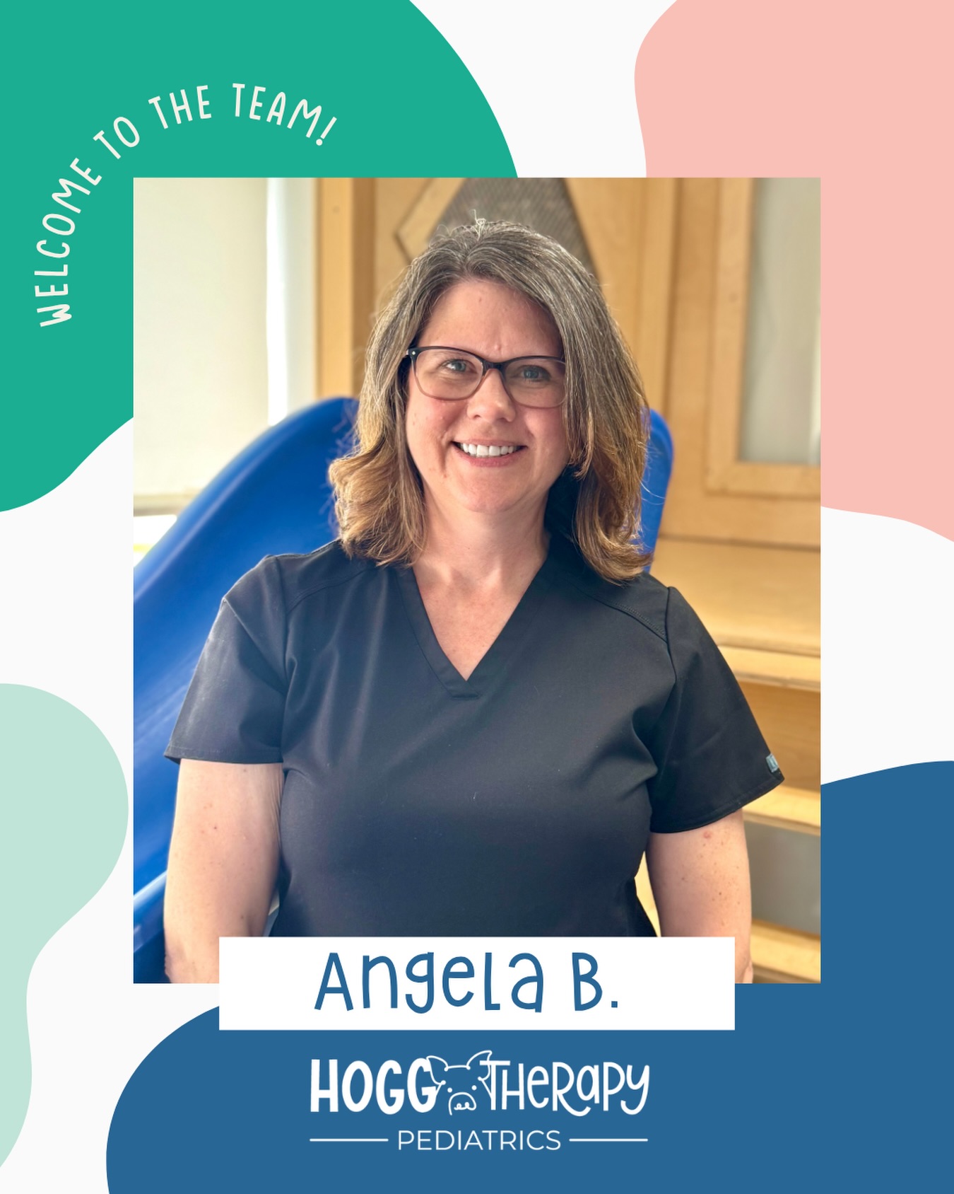 We’re so excited to welcome our newest speech language pathologist, Angela Blevins, to the HTP team! ?? Welcome, Angela!!