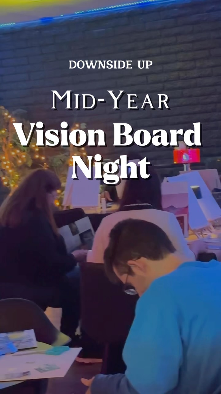 ✨ Half the year is already gone. What are you doing with the next half? ✨
Tonight at Downside Up, we’re hosting our Mid-Year Vision Board Night. Whether you’re manifesting a new career, better habits, more adventure, more peace, or your villain-to-main-character transformation, this is your event.
For $15 at the door, we’ll have everything you need:
- Magazines
-Supplies
- Vision board materials
- good vibes
Come reset, refocus, and create a visual reminder of where you’re headed before 2026 slips away too.
Because six months from now, you’ll either wish you started tonight… or be glad you did.
#VisionBoardNight #MidYearReset #MainCharacterEnergy
#ThingsToDoInPhoenix