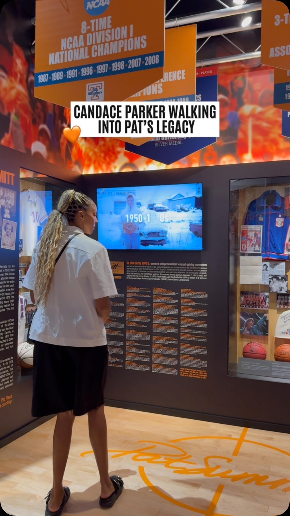 LVFL Candace Parker standing in her coach’s legacy at the Hall of Fame ?
#WBHOF26