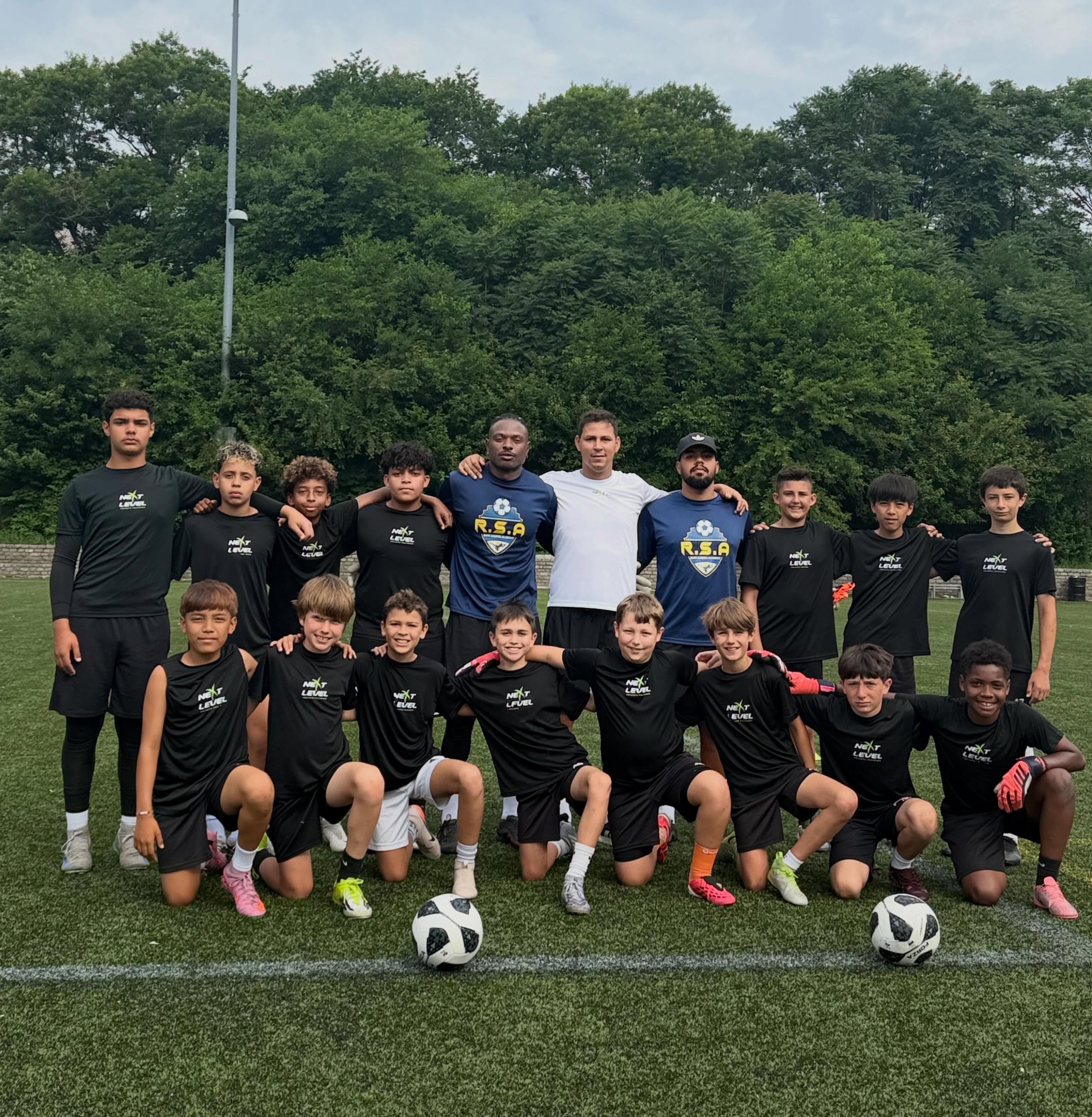 Next Level Summer Camp 2026?⚫️
More than just a week of training, we are building an environment where every athlete is challenged to improve each day through professional coaching, discipline, and a passion for the game.
This is the group embracing the journey.
Developing players. Inspiring character. Building the Next Level.
@rafasantosacademy ??