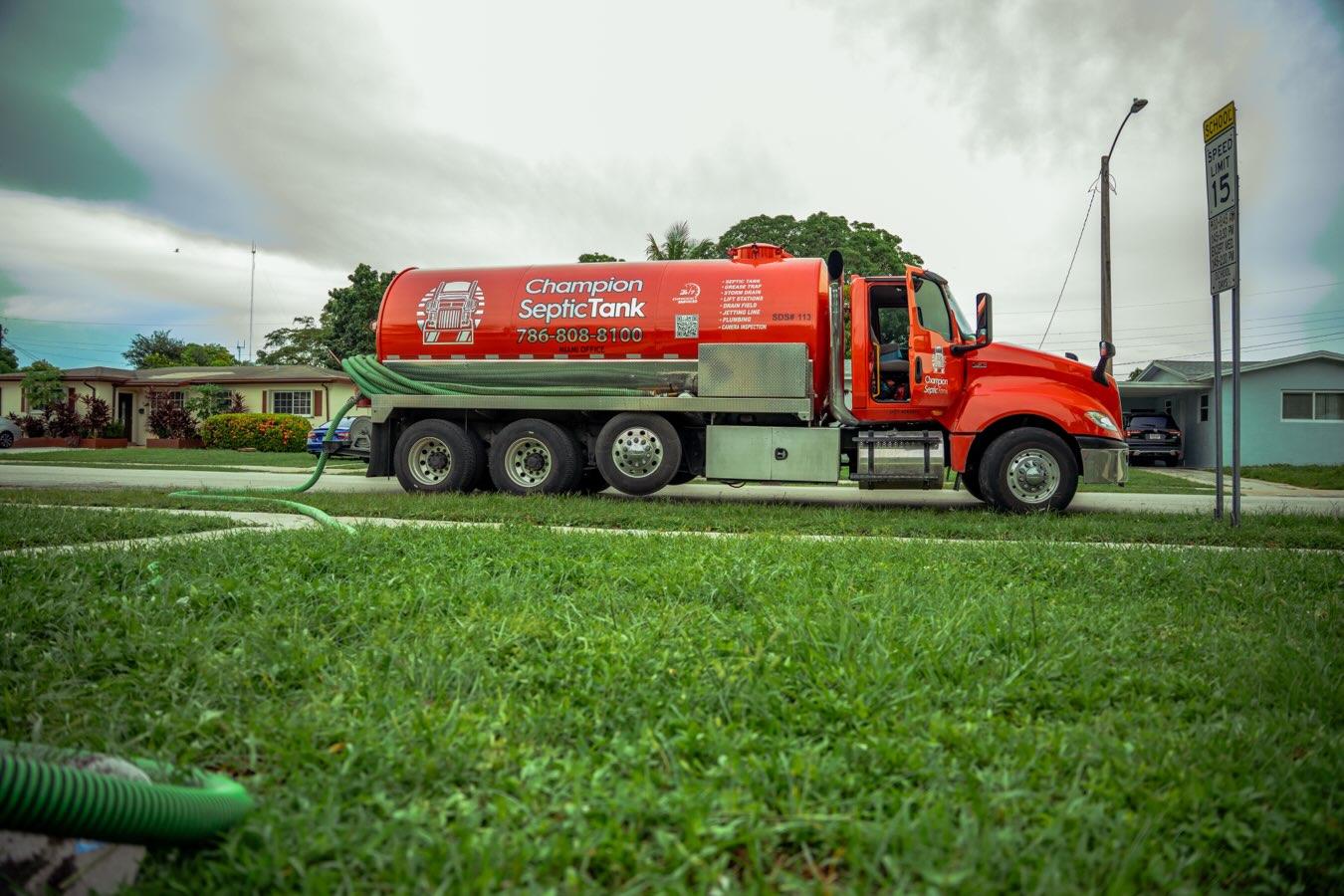 ? Septic Tank Pumping & Cleaning Starting at $325 for tanks up to 1,000 Gallons ?
At Champion Septic Tank, we believe septic service should be simple, honest, and hassle-free.
Not sure where your septic tank is? No problem. Our technicians will do their best to locate your tank at no additional cost before beginning the service.
Once located, we’ll:
✔️ Pump your septic tank
✔️ Remove the accumulated waste
✔️ Clean the tank and Effluent Filter
✔️ Securely close everything when the job is complete
✔️ Leave your property clean and tidy
Our goal is to make the process as smooth as possible while helping keep your septic system performing at its best.
✅ Starting at $325 (Up to 1,000 Gallons)
✅ Same-Day & Next-Day Availability
✅ Residential & Commercial
✅ Friendly, Experienced Technicians
✅ ¡Hablamos Español!
Don’t wait until your septic system backs up. Routine pumping is one of the best ways to avoid costly repairs and keep your system working properly.
? Call Champion Septic Tank today to schedule your service!