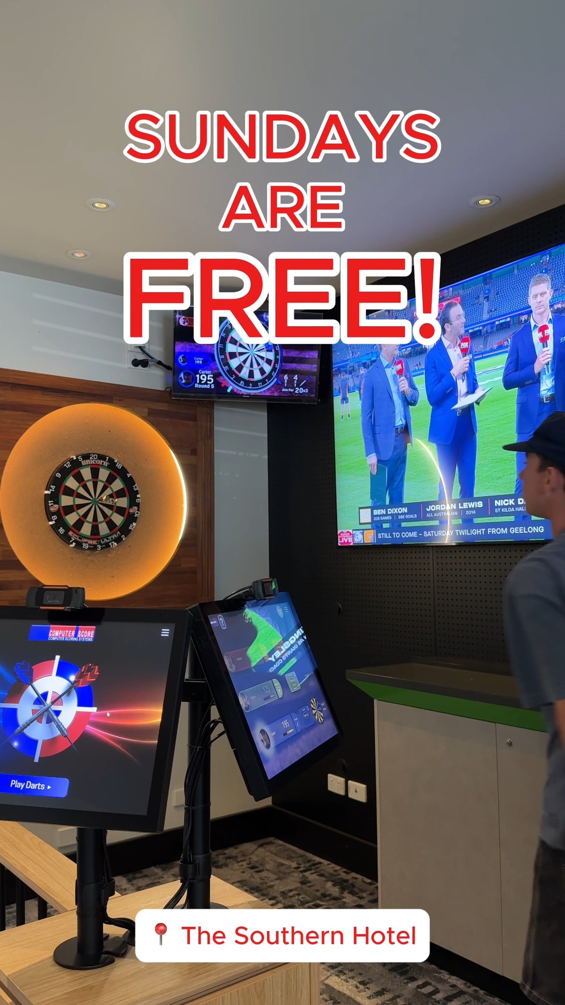 Every Sunday at The Southern, you can enjoy free darts and pool โ perfect for a casual arvo, a friendly rivalry or proving once and for all whoโs actually got the better aim.
See you Sunday.
#TheSouthernHotel #ToowoombaPub #SundaySession #DartsAndPool #ToowoombaEvents