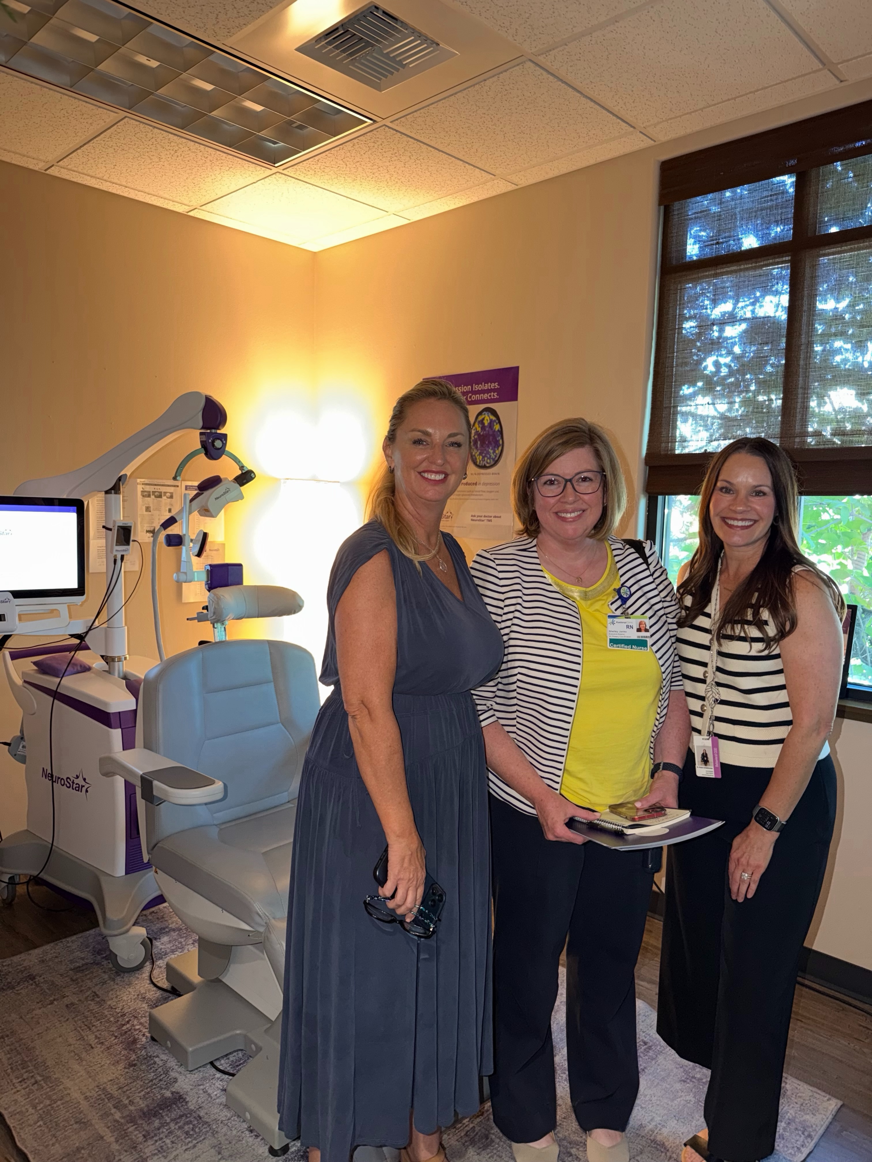 A huge thank you to @kootenai_health and Shelley Janke for stopping by to learn more about TMS Therapy and how we can work together to better serve our community.
We truly believe collaboration over competition. There are so many people who need support, and when local organizations come together, everyone benefits. We’re grateful for the opportunity to build stronger connections and make mental health care more accessible. ?