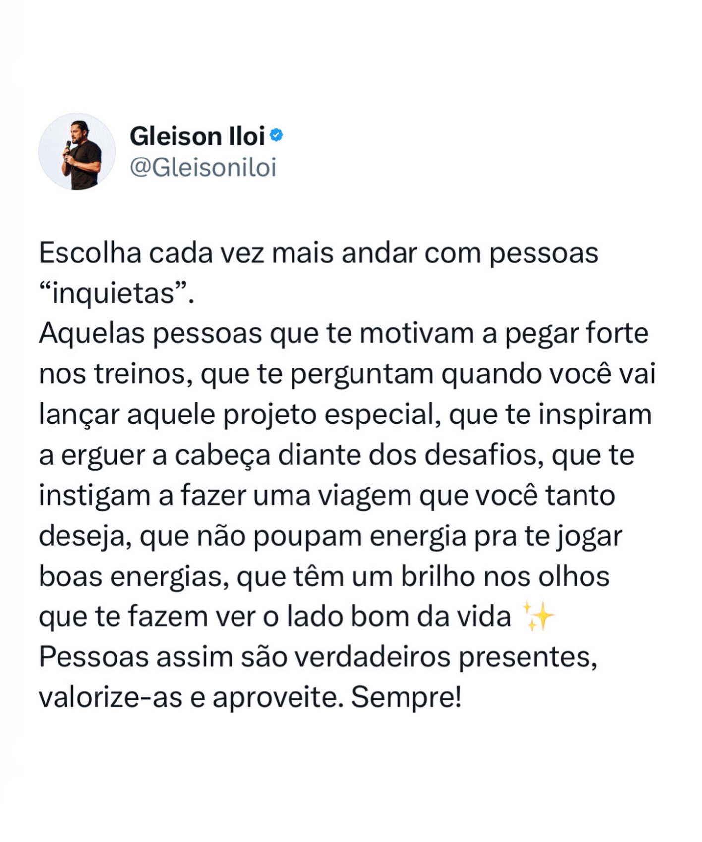 Nada melhor do que compartilhar o tempo com quem nos faz bem ✨