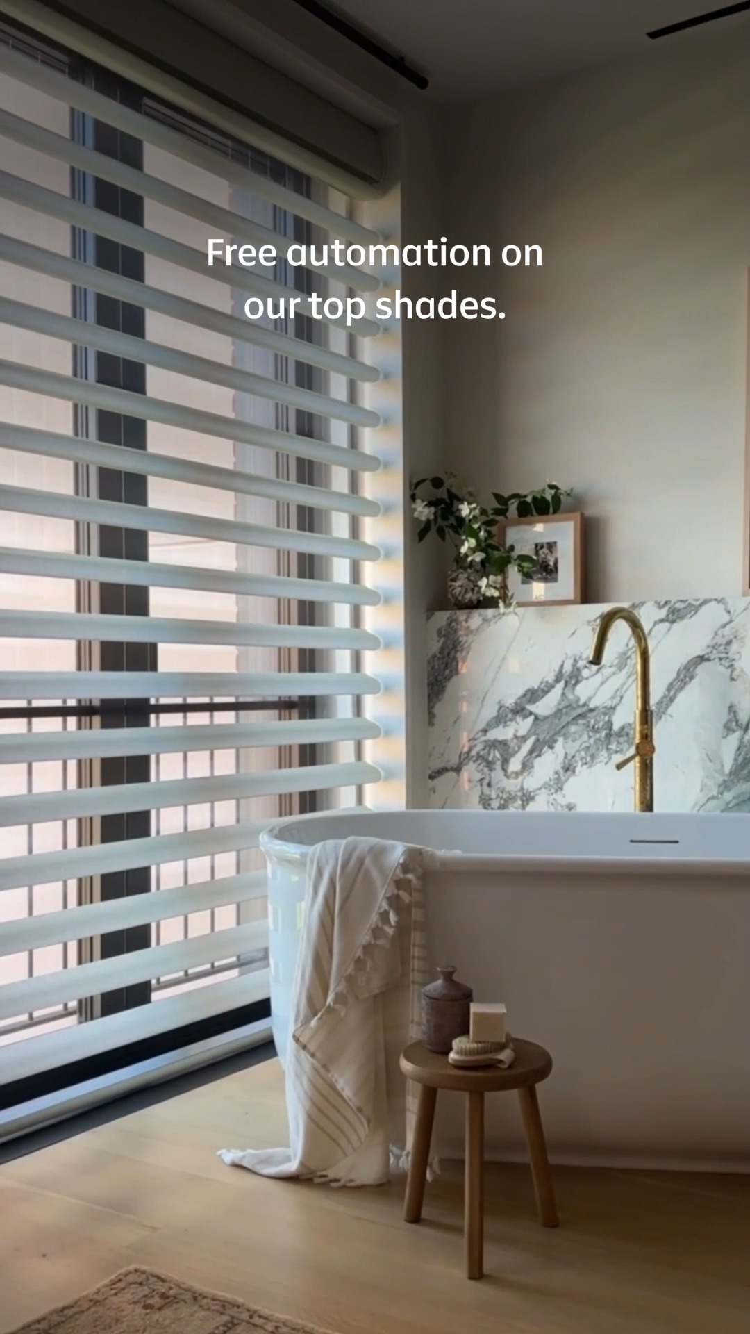 For a limited time, automation is included on our top shades.