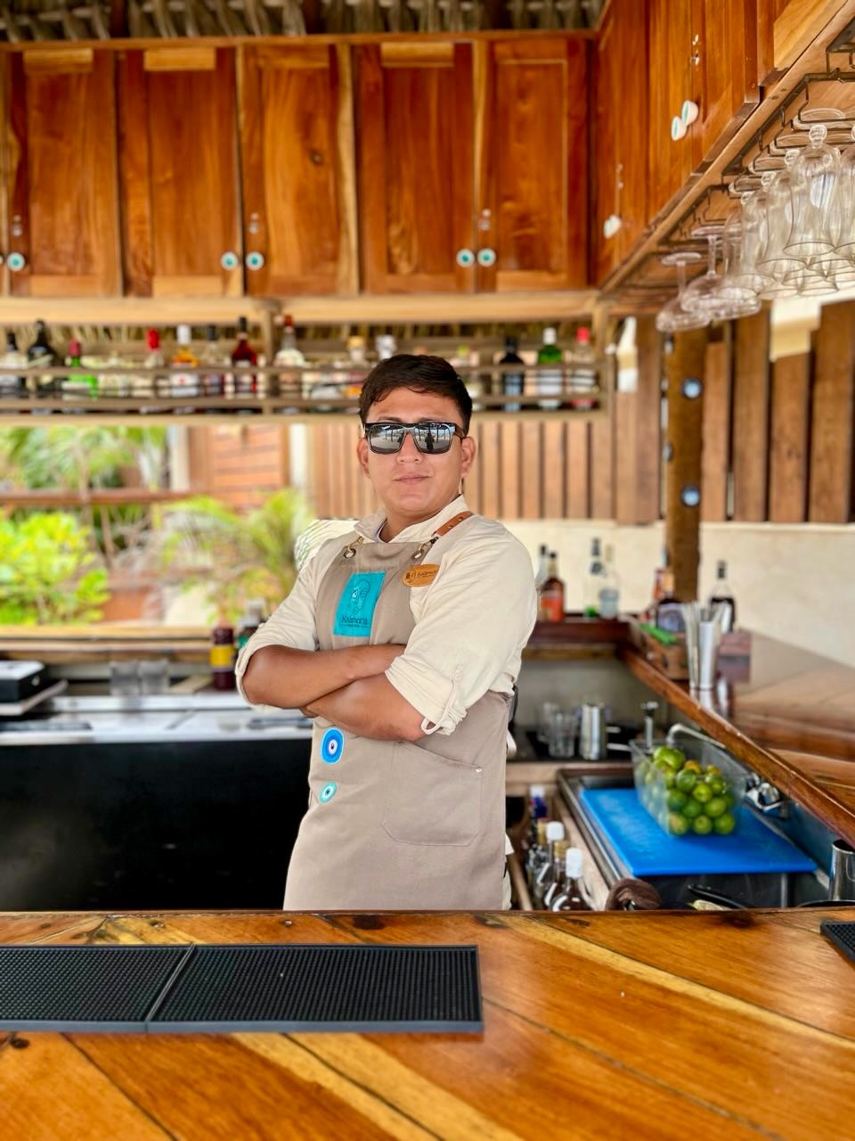 If you’ve ever read one of our guest reviews, you’ve probably come across Elvis’ Name??
A true guest favorite, Elvis is known for his incredible local knowledge, warm hospitality, and some of the best cocktails on the beach.
So if you needed just one more reason to visit paradise, add Elvis’s cocktails to your Belize bucket list. We promise they’re worth the trip. ?