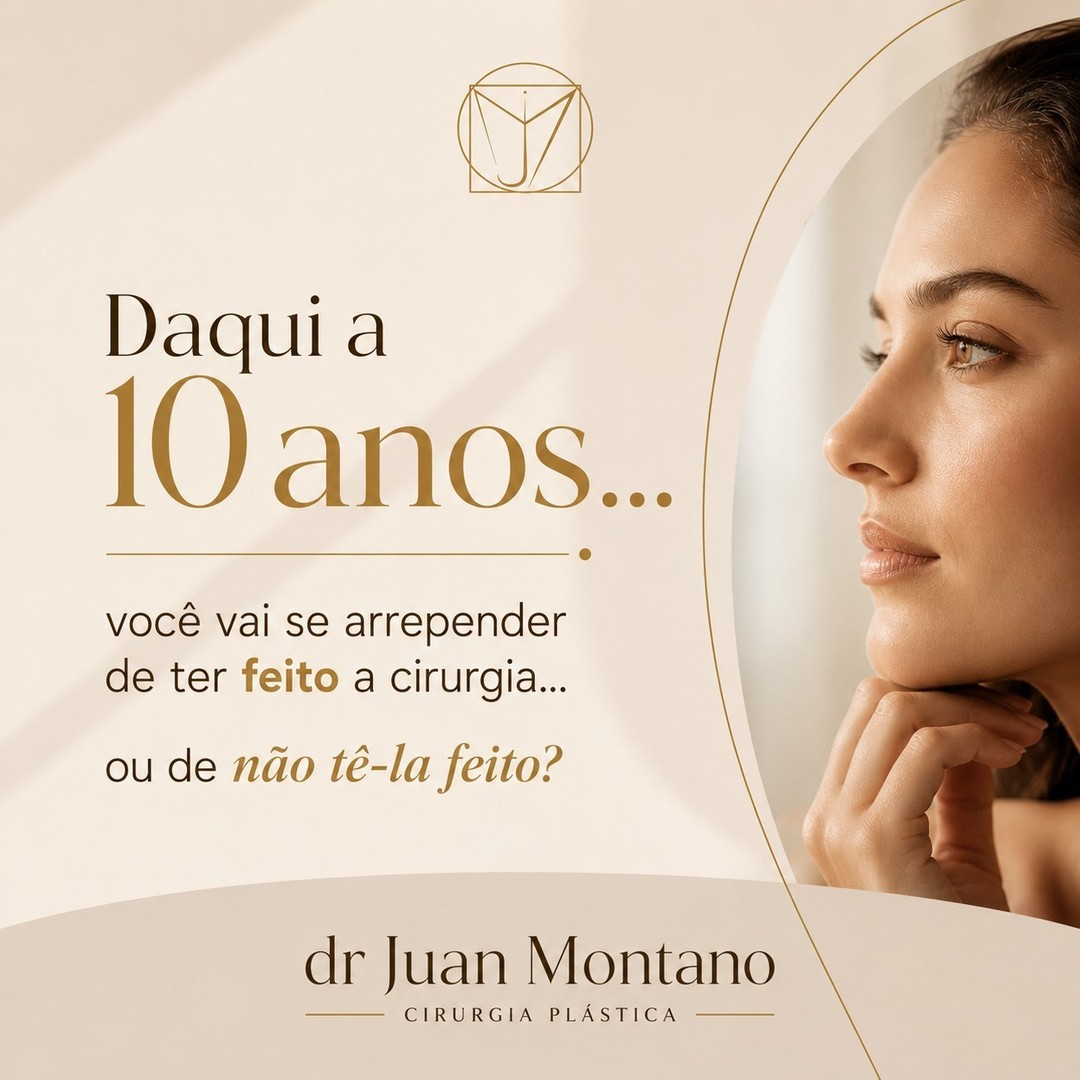 Quando pensamos em cirurgia plástica, quase sempre nos preocupamos com o arrependimento de fazer a cirurgia.
Mas raramente pensamos no arrependimento de nunca tê-la feito.
Essa questão foi estudada por Thomas Gilovich e Victoria Medvec, pesquisadores da Universidade Cornell, em um trabalho publicado no Journal of Personality and Social Psychology. Eles observaram que, no curto prazo, as pessoas tendem a lamentar mais decisões que tomaram. Porém, ao olhar para a vida como um todo, os maiores arrependimentos passam a ser, predominantemente, pelas oportunidades que deixaram passar.
Isso não significa que toda pessoa deva fazer uma cirurgia plástica. Pelo contrário: a decisão deve ser consciente, individualizada e baseada em informação de qualidade.
Mas também vale lembrar que o tempo não passa apenas para os nossos desejos. Enquanto adiamos uma decisão, nós envelhecemos, nossa saúde pode mudar e alguns procedimentos deixam de oferecer as mesmas possibilidades que ofereceriam anos antes.
Por isso, talvez a pergunta mais importante não seja: