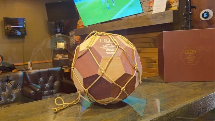 We will be giving this away at our Oliva Cigar World Cup Final Party this Sunday! โฝ๏ธ???