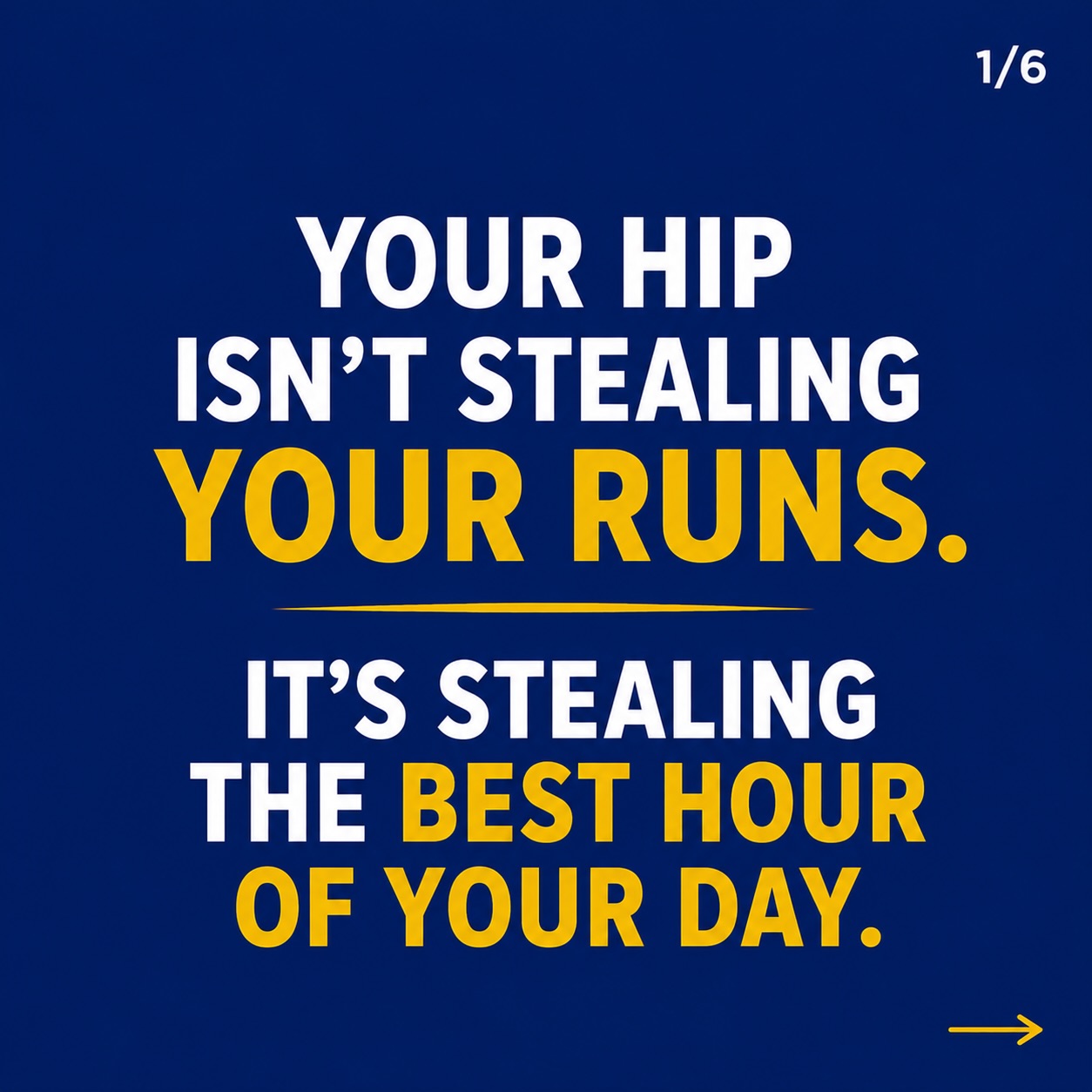 The hardest part about an injury usually isn’t the pain.
It’s everything the pain quietly takes away.
For some runners, that’s confidence.
For others, it’s consistency.
For one of our runners, it was the best hour of his day.
Every morning at 6 a.m., he met the same group of friends before work, before emails, before the rest of life demanded his attention. Those runs weren’t just training. They were the reset that helped him show up for everything else.
At the same time, he’d spent nearly a decade chasing one goal: qualifying for Boston.
Not because another medal would change his life.
Because he wanted to know that every early alarm, every freezing winter run, every workout, and every sacrifice had led somewhere.
When his hip started shutting him down after two miles, it wasn’t just about losing fitness.
It was wondering whether his body would be the reason that story never got its ending.
If you’re dealing with pain while training, don’t settle for simply getting through your next run.
Find out why your body keeps breaking down in the first place.
DM “RUN” if you’re ready to stop guessing and start finding answers.