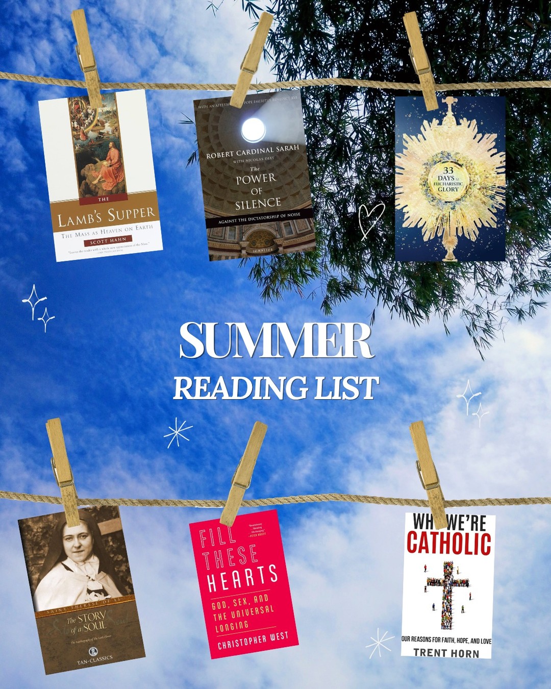 Summer is the perfect time to slow down and pick up a book that challenges, inspires, or deepens your faith. ?☀️
What’s on your Catholic summer reading list this year?
Drop your recommendations below ?