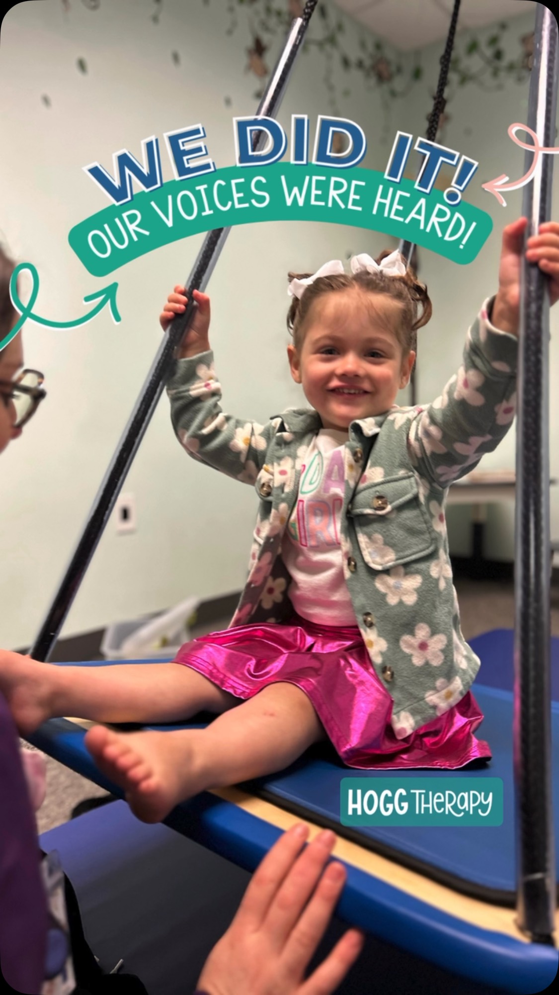 Our voices were heard! ?✨? We are NOT receiving the 4% Medicaid cut that was supposed to go into effect on August 1st! ? Thank you so much for sharing your stories! Time to celebrate! ?