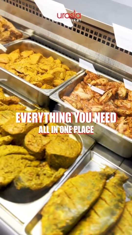? Freshness you can taste, quality you can trust! ✨
.
From premium cuts to everyday favourites, our Fresh Butcher Section is stocked daily to bring you the finest quality meat for every recipe. Whether you're planning a family feast or a quick weekday dinner, we've got you covered.
.
? Freshly prepared every day
✔️ Premium quality cuts
? Available at Eurasia Supermarket
? Talbot St | Lucan | Adamstown
.
.
#FreshButcher #FreshMeat #PremiumQuality #DailyFresh #ButcherShop EurasiaSupermarket