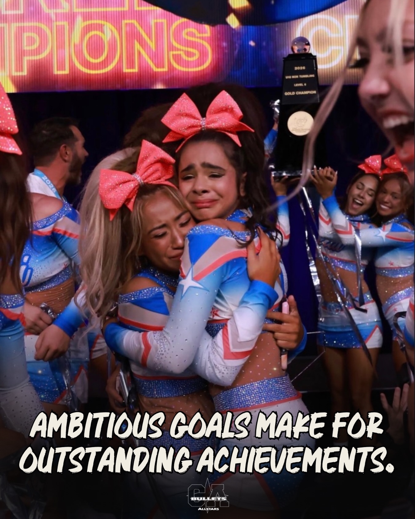 Dream bigger. Work harder. And celebrate every step along the way.?
Because the journey is just as meaningful as the destination!
#californiaallstars #thisisCALI #allglorygoesup