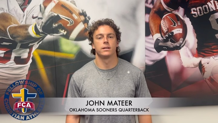 OKLAHOMA SCHOOLS‼️Here’s a SPECIAL invitation from OU quarterback, @johnmateer10 to OU FCA Gameday on September 19th check-in begins at 3:00 pm!!! Come on out for some sooner magic✨??️?
Register using this link: https://ouath.at/FCAGameday or contact soonergameday@gmail.com for more information ?