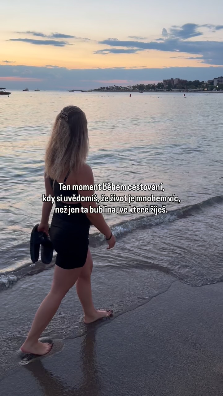 A pak se vrátíš domů s pocitem, že nechceš jen přežívat další týden stejně jako ten předchozí. 🤍🫧
#fitness #zdravyzivotnistyl #motivace #cestování #dovolena