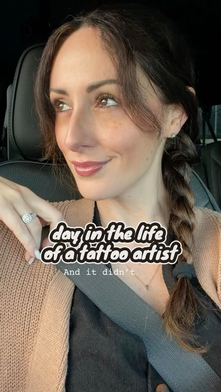 A day in the life of a tattoo artist … and it didn’t go according to plan ?