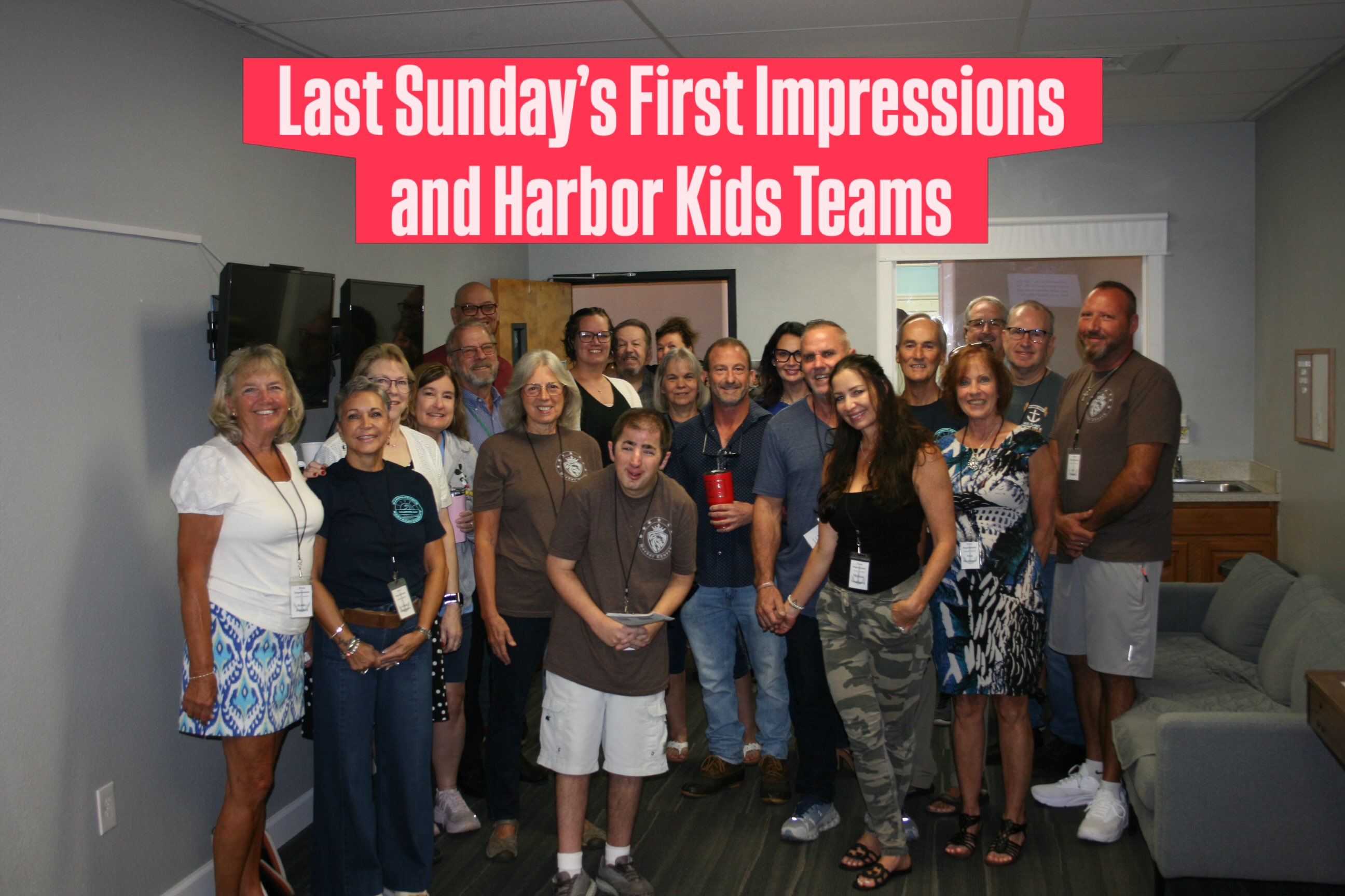 It’s always fun to see the people who serve on Sunday! Here are a few of them! #serve #ministry #joy #christianity #volunteer